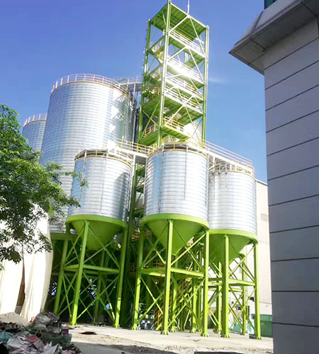 粮食、饲料储存专用钢板仓 