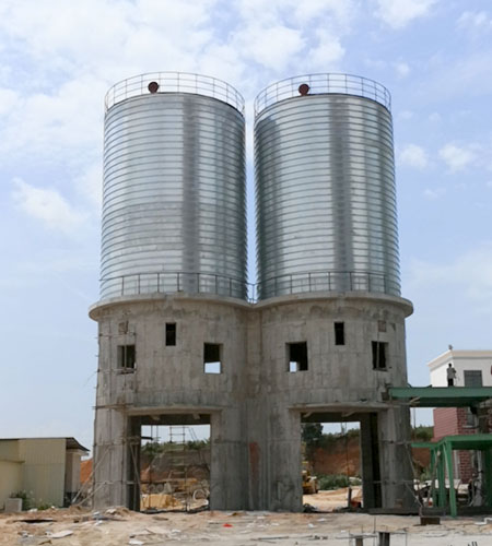 粮食、饲料储存专用钢板仓 